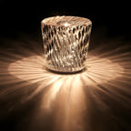 Oplaadbare diamant kristal tafellamp