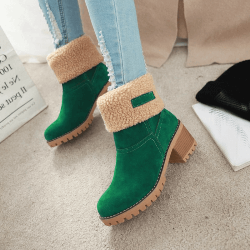 Womens fashion – vouwbare zachte laarzen