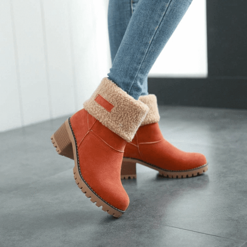 Womens fashion – vouwbare zachte laarzen
