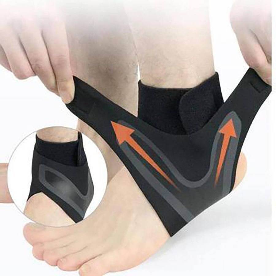 Verstelbare elastische enkelbrace