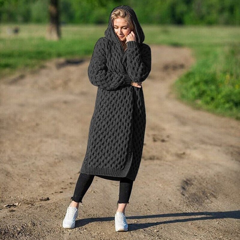 Gebreid warm en zacht vest