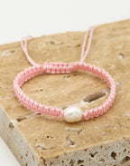 Roze parelarmband – Noor