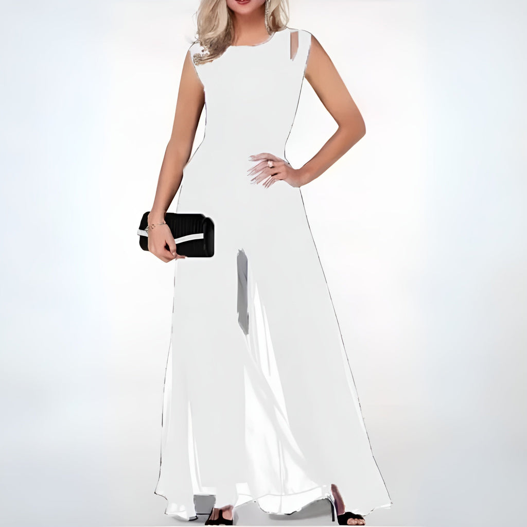 linnen jumpsuit voor dames — afbeelding 4