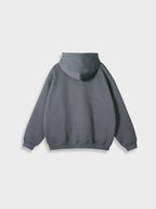 Oversized vest met rits