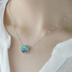 Ketting met noorderlichtmotief