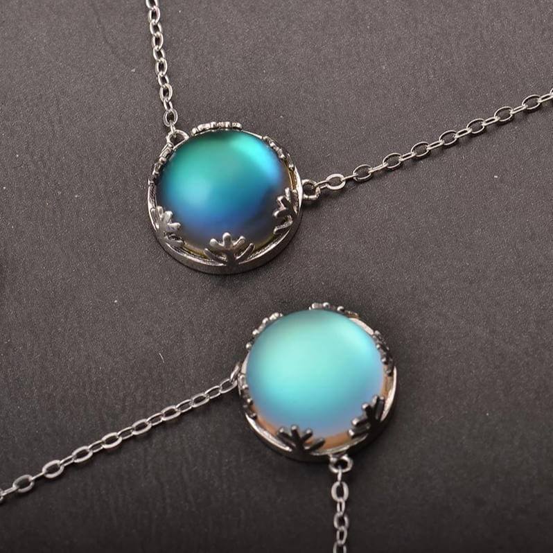 Ketting met noorderlichtmotief