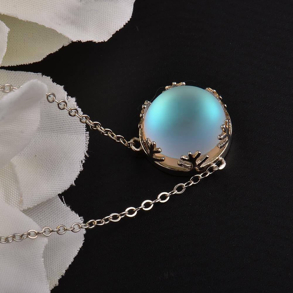 Ketting met noorderlichtmotief