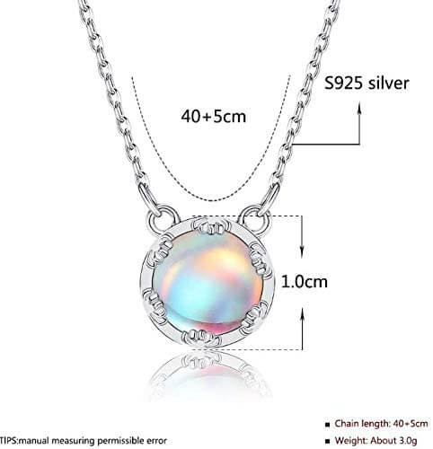 Aurora borealis kristal ketting