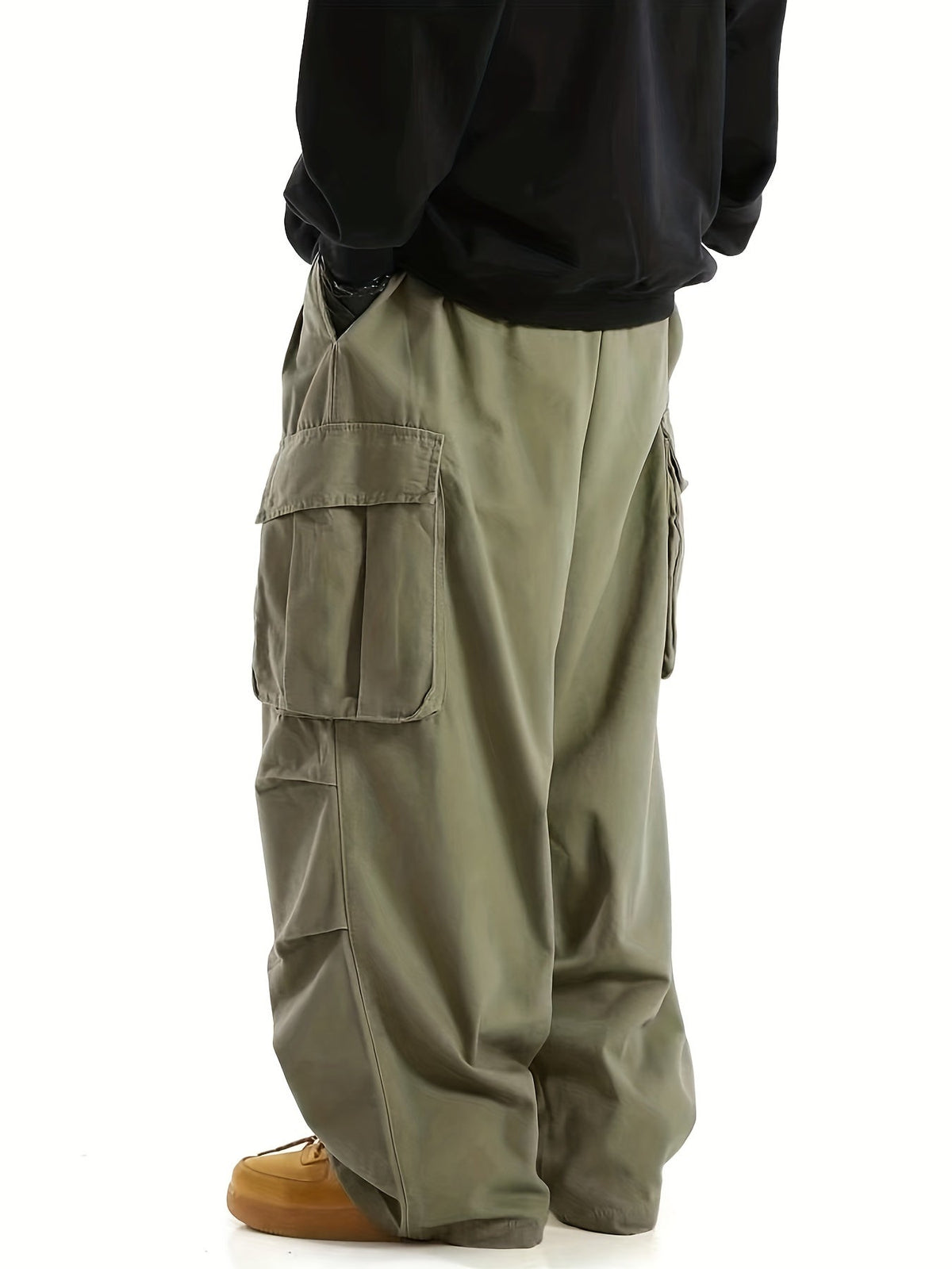 Heren cargo broek met meerdere zakken