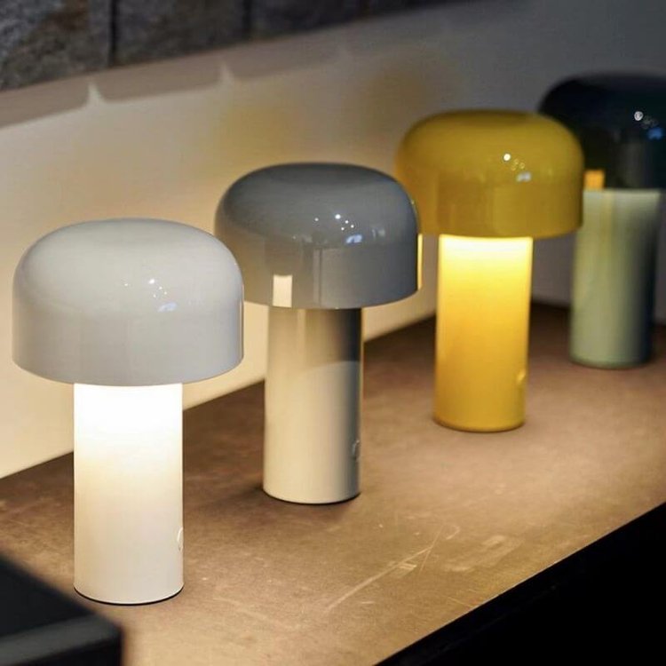 LED tafellamp met driekleurige dimfunctie