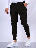 En comfortabele heren chino