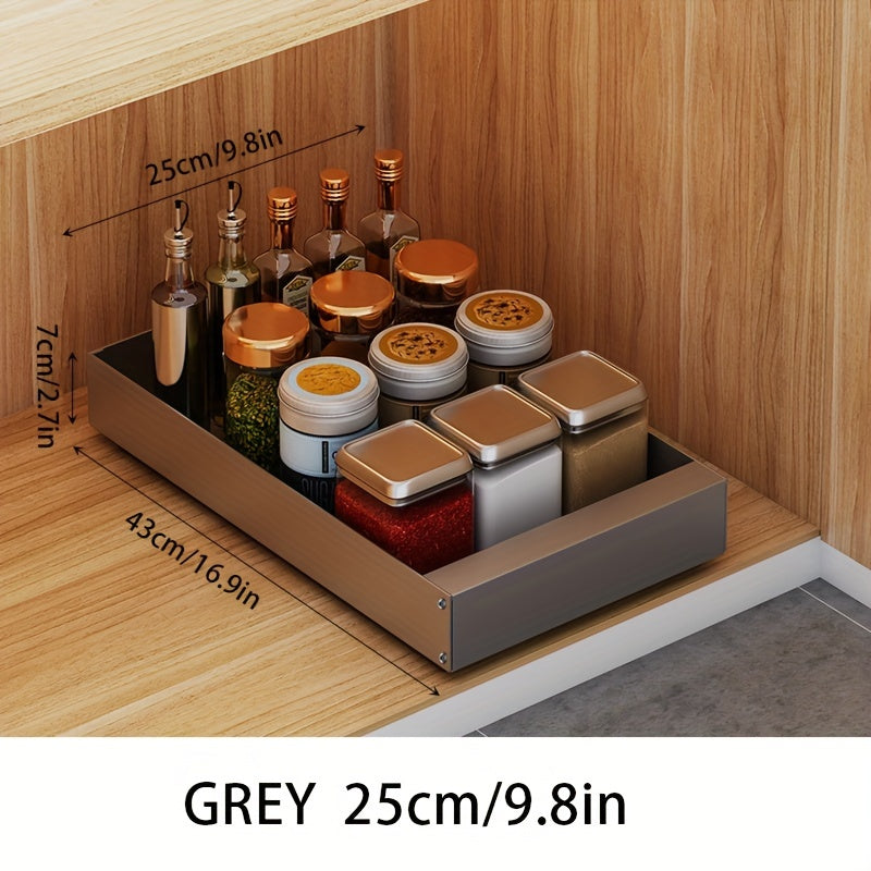 Uittrekbare keukenkast organizer