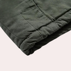 Gevoerde heren winterjas met warme capuchon