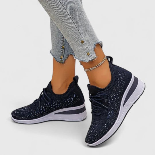 Schoenen met brede teenruimte en zachte demping
