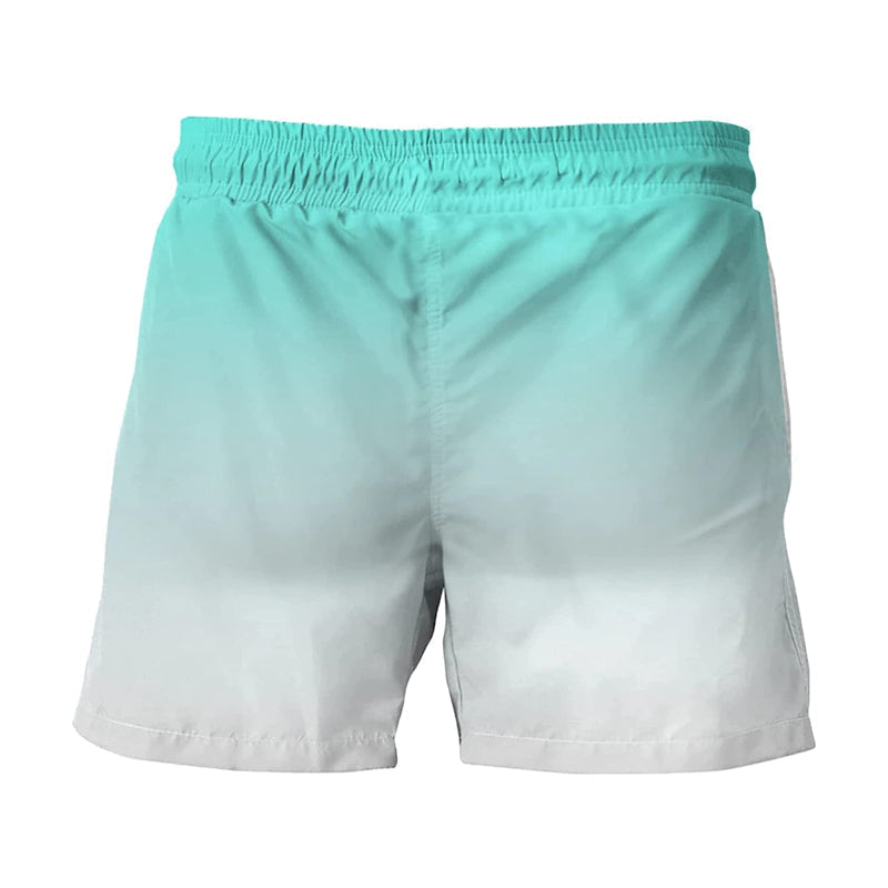 Hawaii heren zwembroek met elastische taille