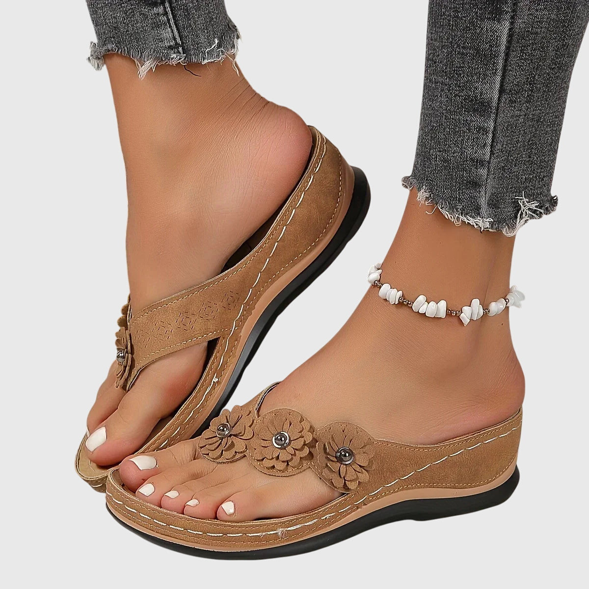 Lichtgewicht teenslippers met demping