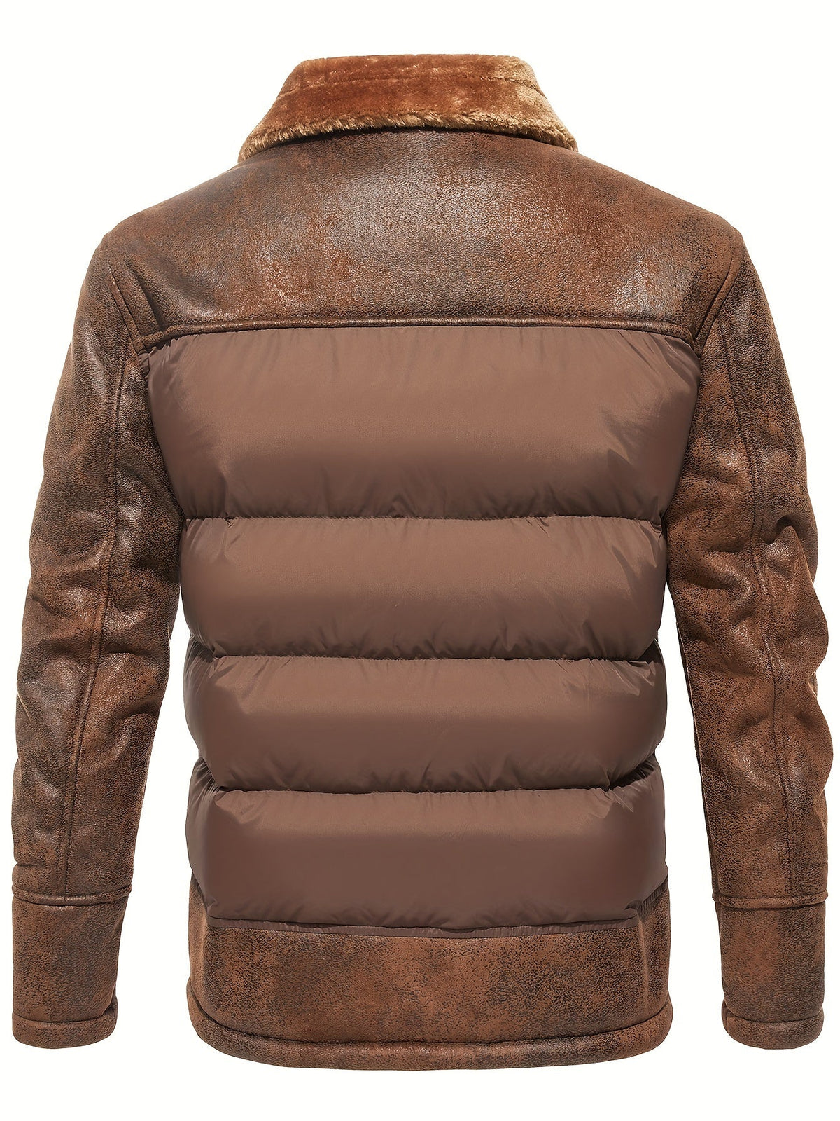 Winter warme fleece jas voor heren