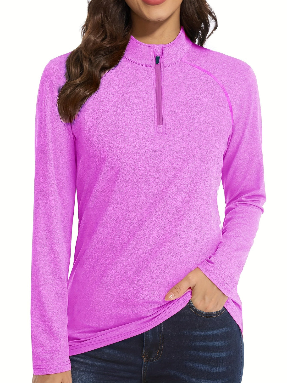 Sportshirt met lange mouwen voor dames