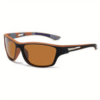 Sportieve heren zonnebril met gepolariseerde glazen & UV400 bescherming