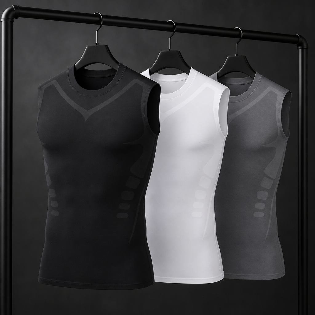 Slimming shaper hemd voor heren
