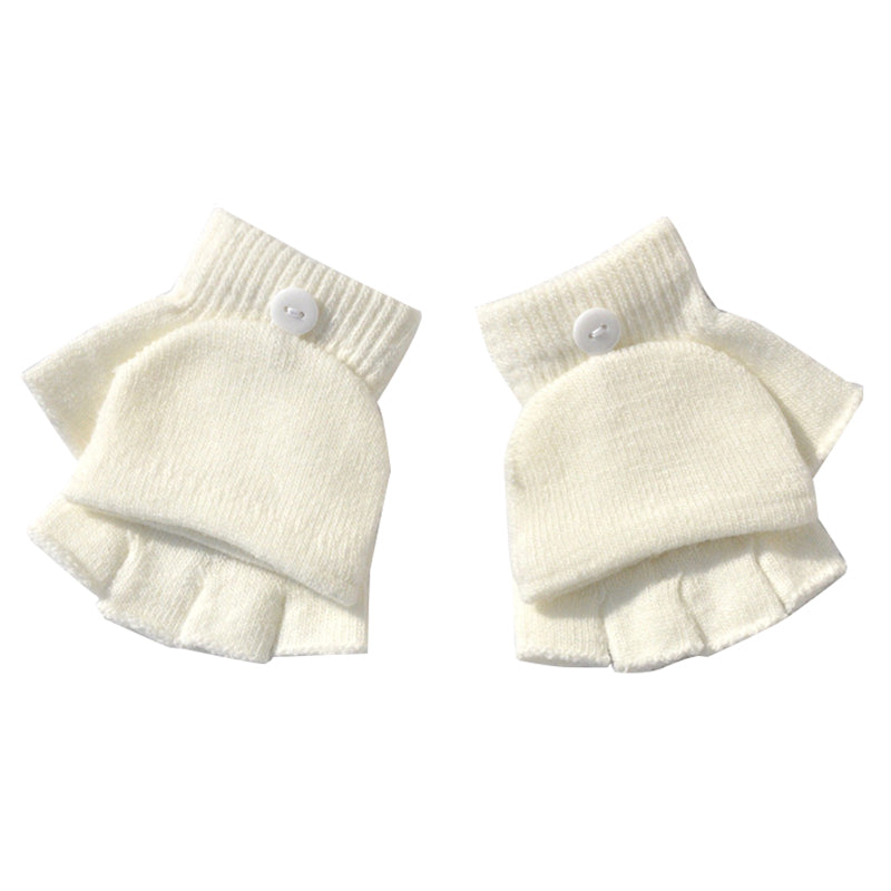 Winter kinderwanten met dikke plush fleece