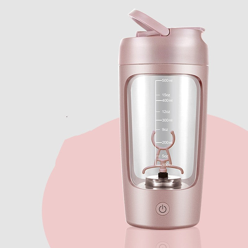 Zelfmixende proteïne-shaker met usb-aansluiting