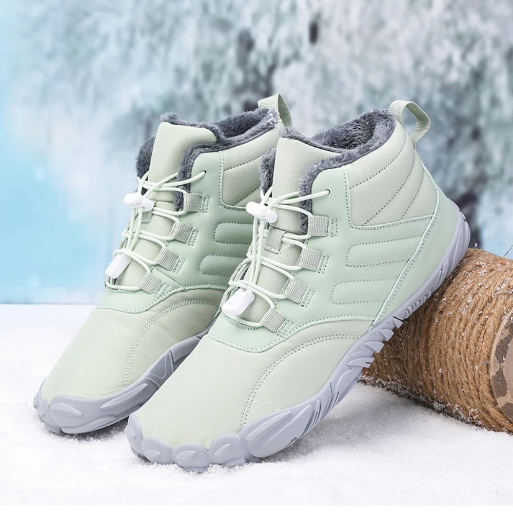 Warme barefoot snowboots