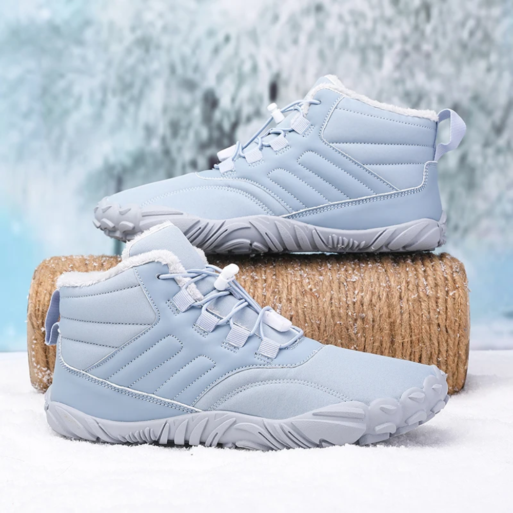 Warme barefoot snowboots