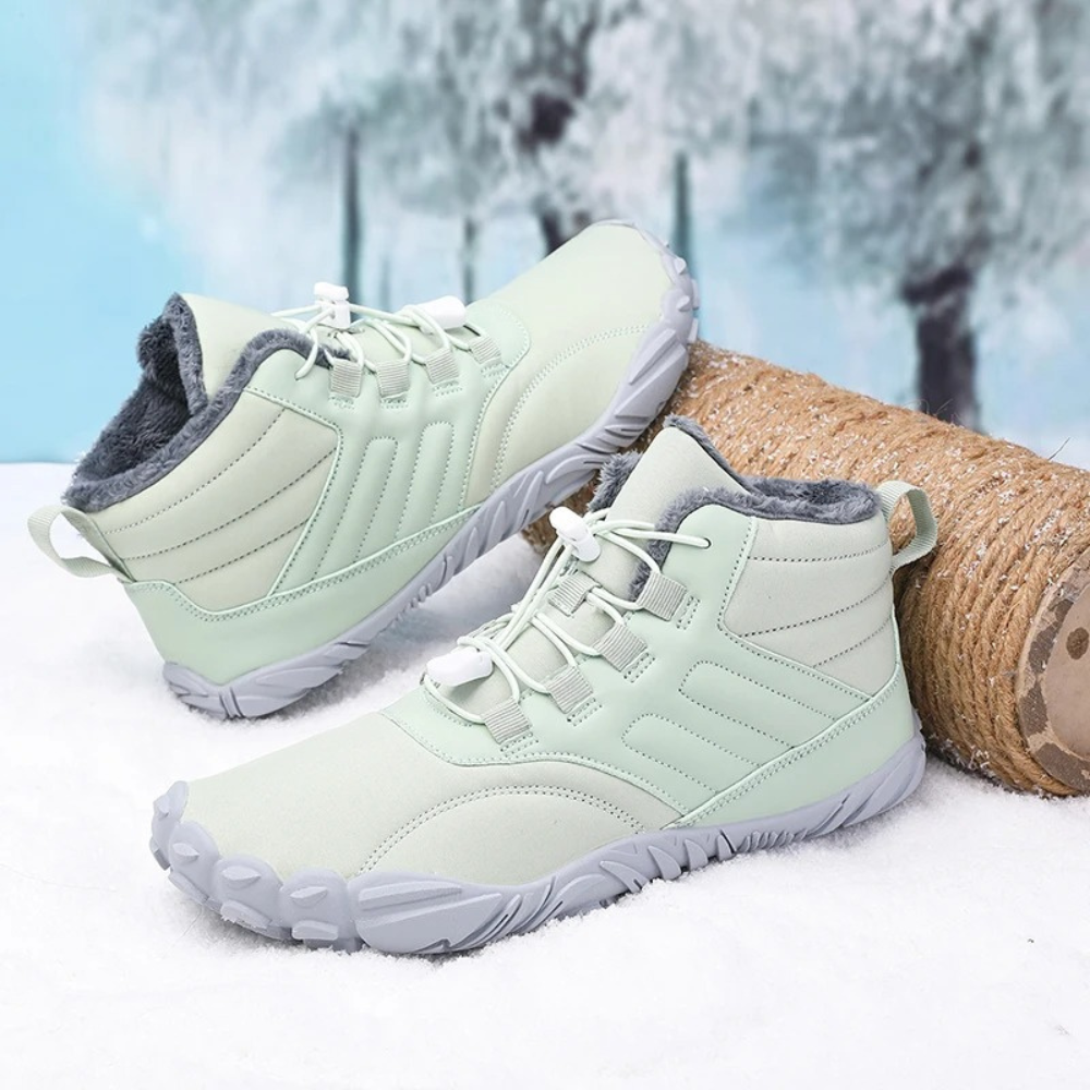 Warme barefoot snowboots