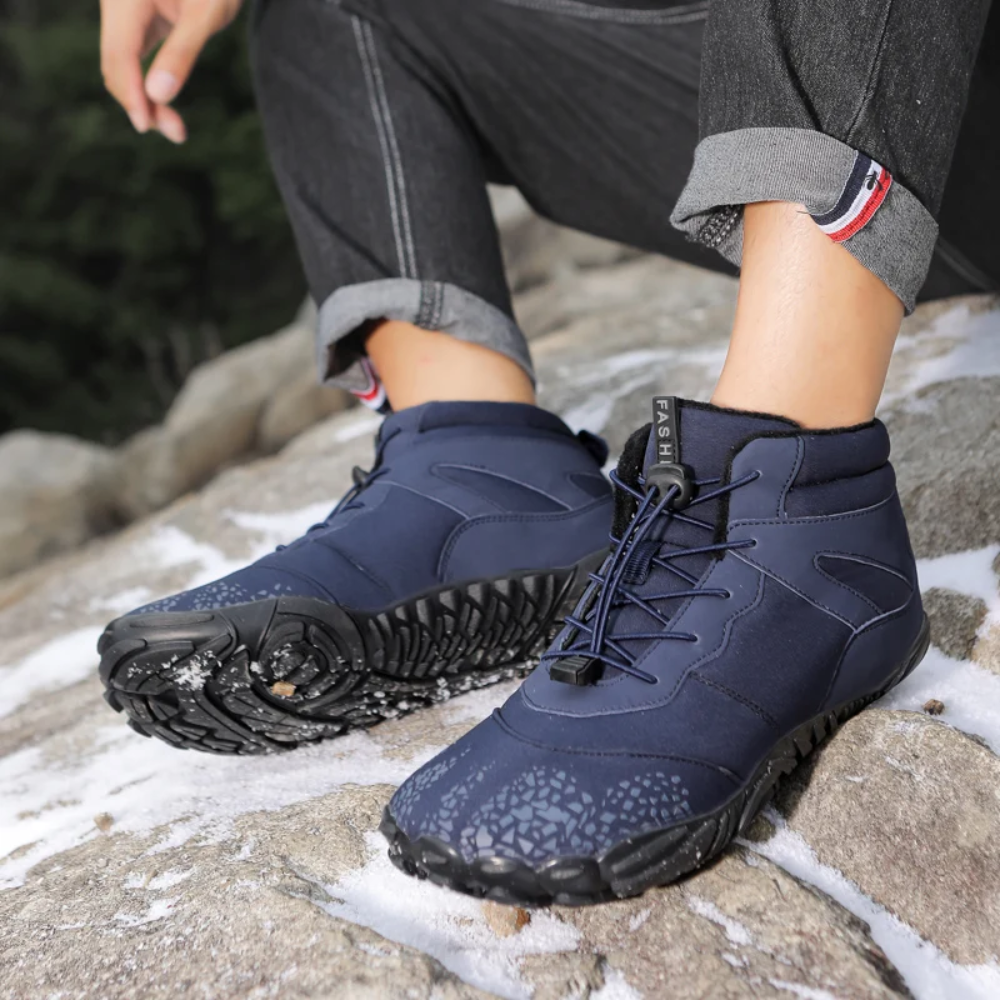 Warme barefoot snowboots