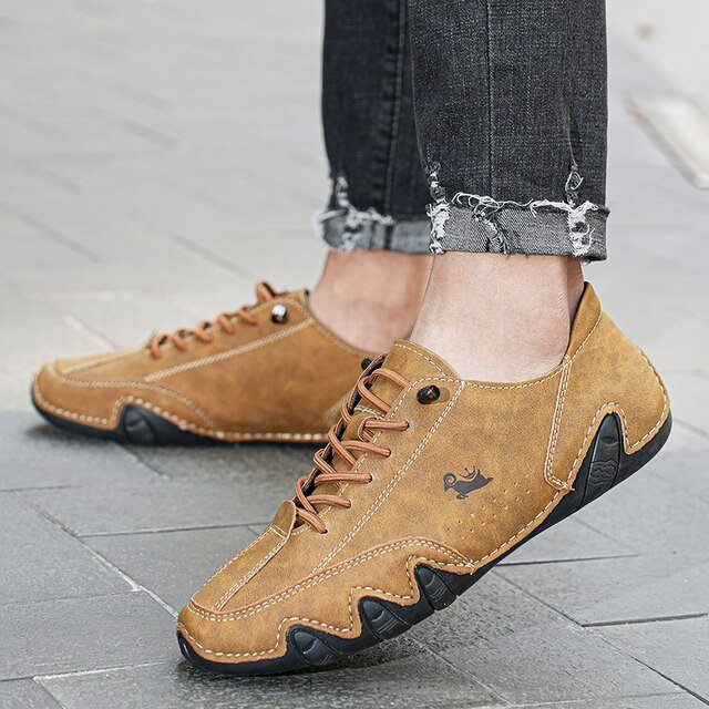 Uniseks leren barefoot schoenen