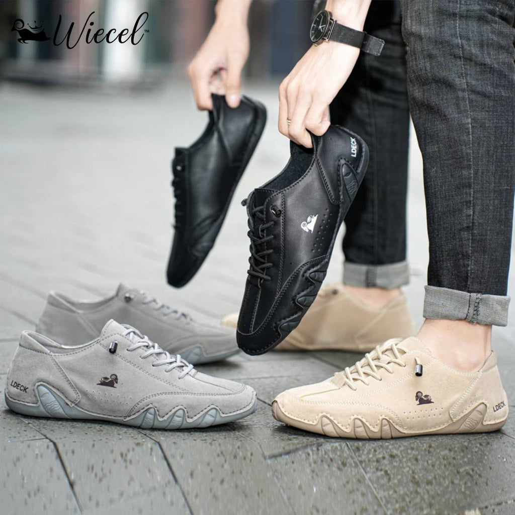 Uniseks leren barefoot schoenen