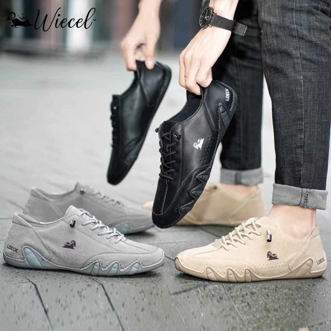 Uniseks leren barefoot schoenen