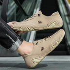 Uniseks leren barefoot schoenen