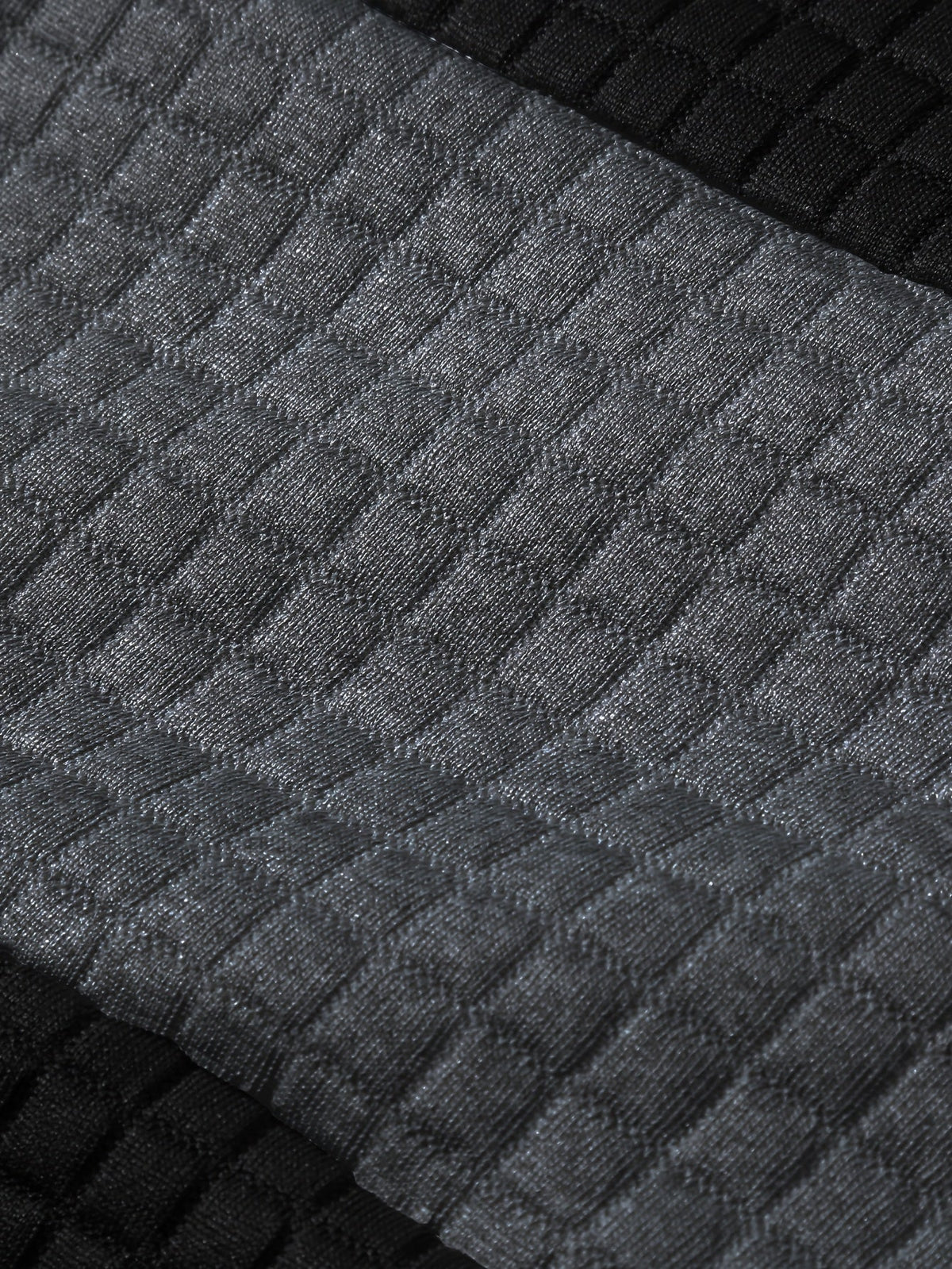 Tweekleurige hoodie met structuur en ribboorden