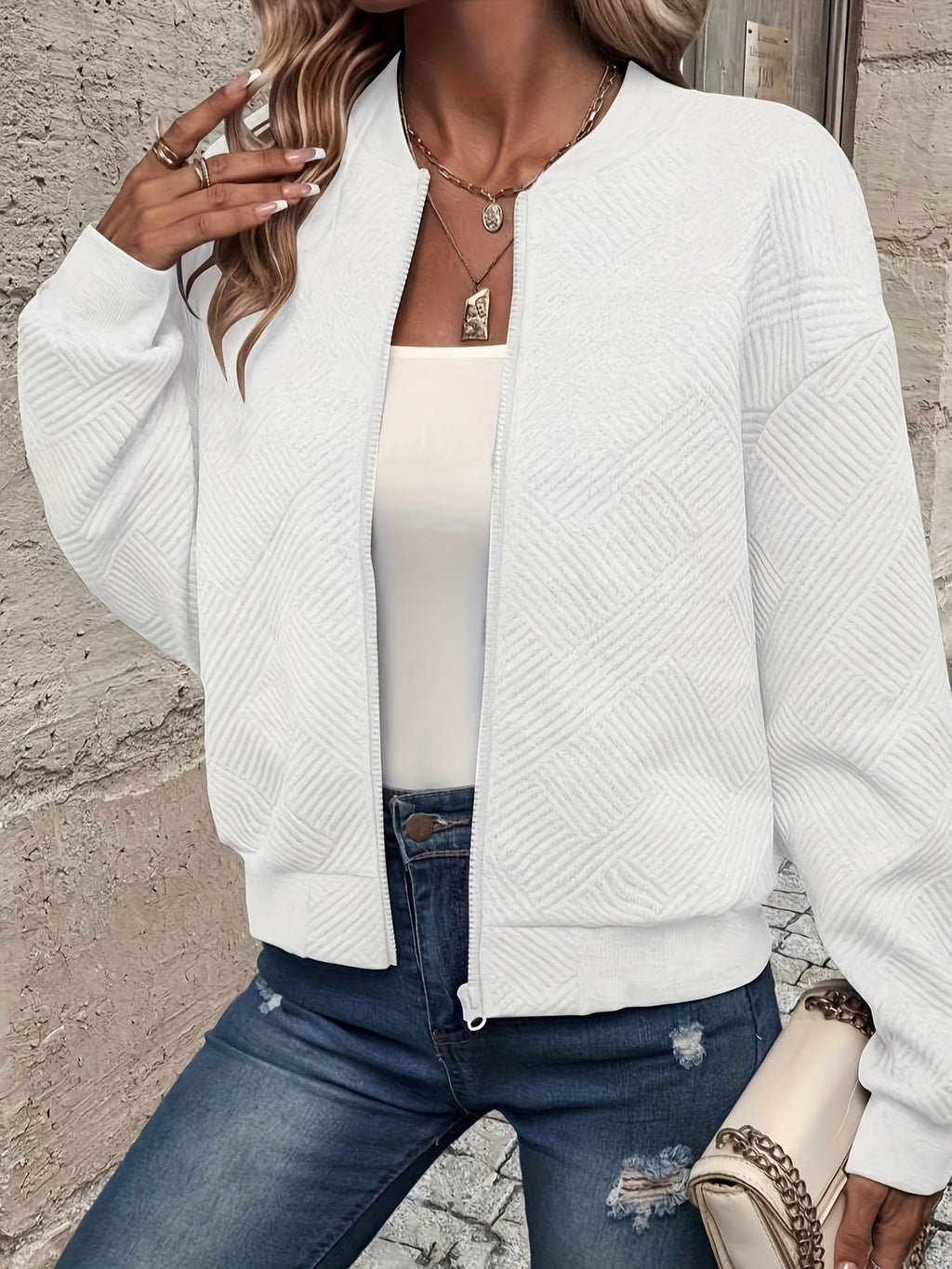 Dames zip-up jas