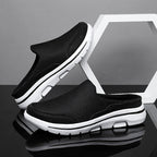 Luchtige heren instapslippers met comfortabel voetbed