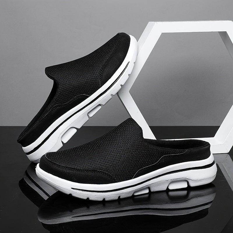 Luchtige heren instapslippers met comfortabel voetbed