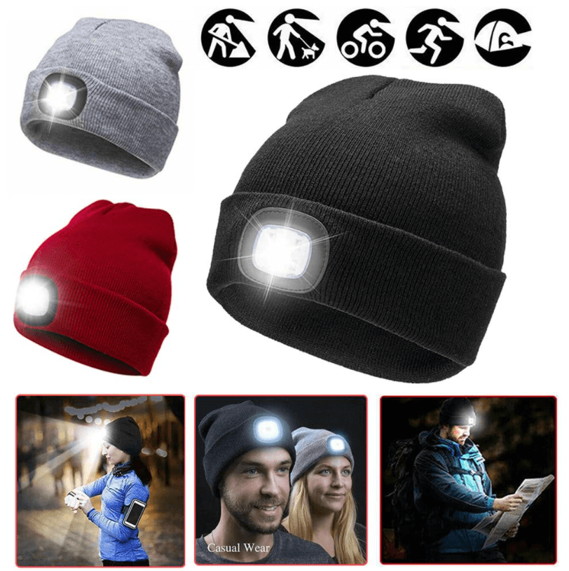 Muts met LED-verlichting — afbeelding 1