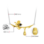 Honing bij ketting