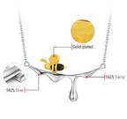 Honing bij ketting