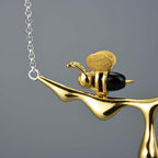 Honing bij ketting