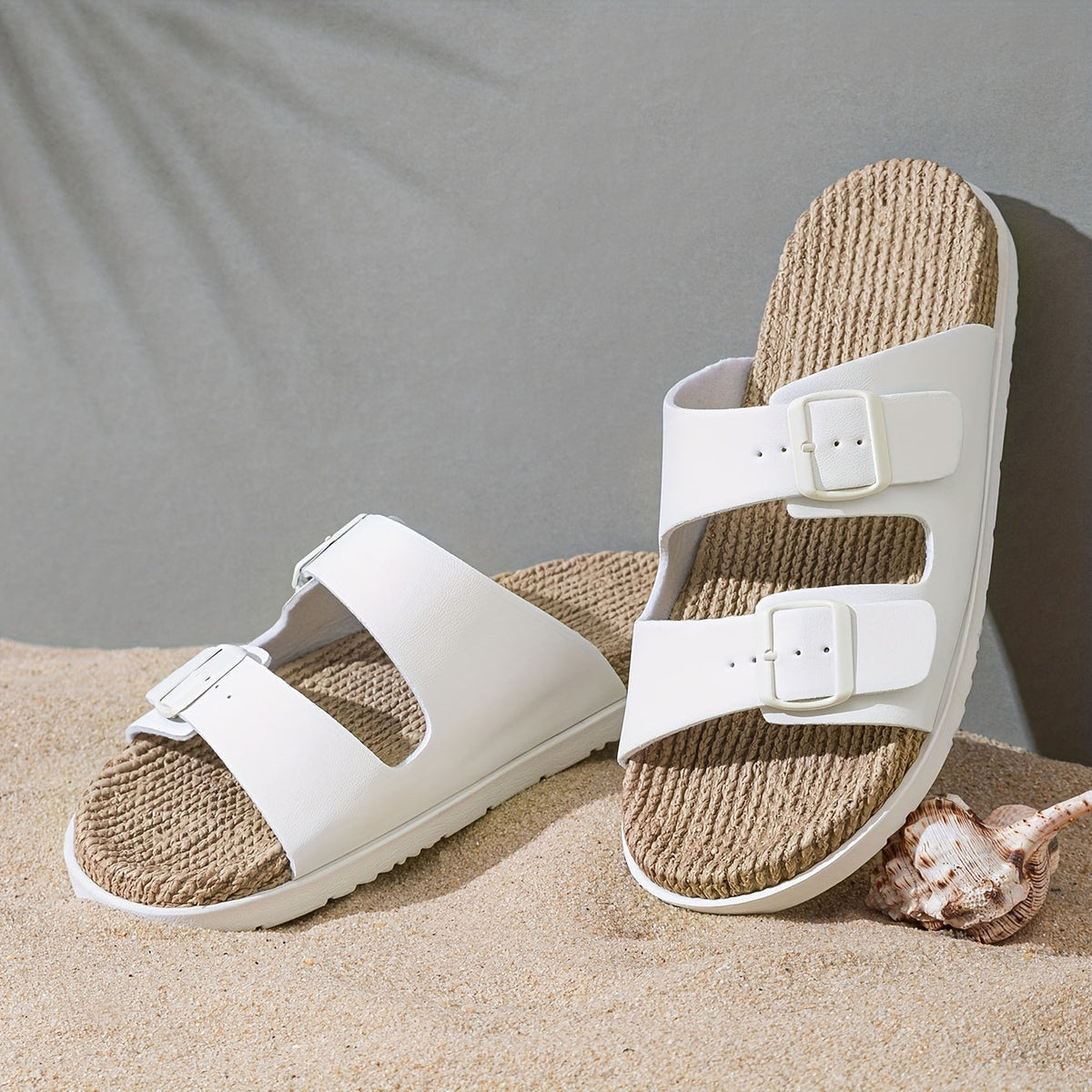 Heren zomer-slippers met verstelbare banden