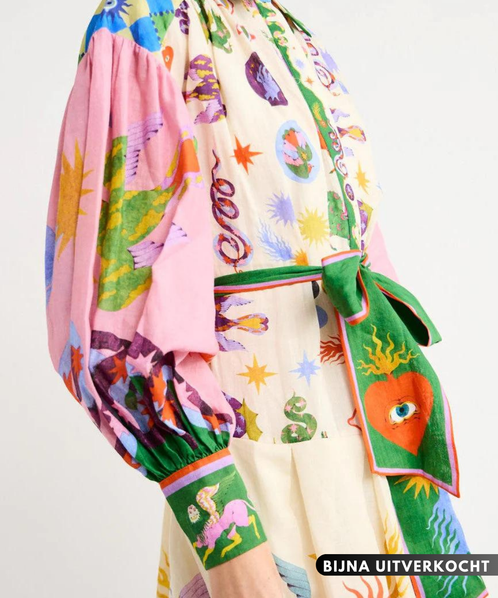 Italiaanse maxi jurk