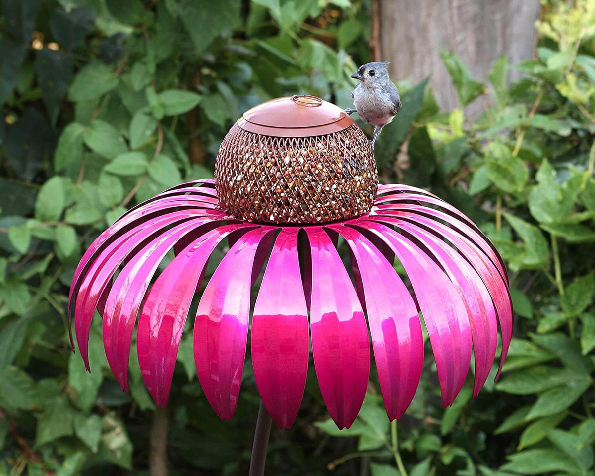 Bloemvormig vogelvoederhuisje