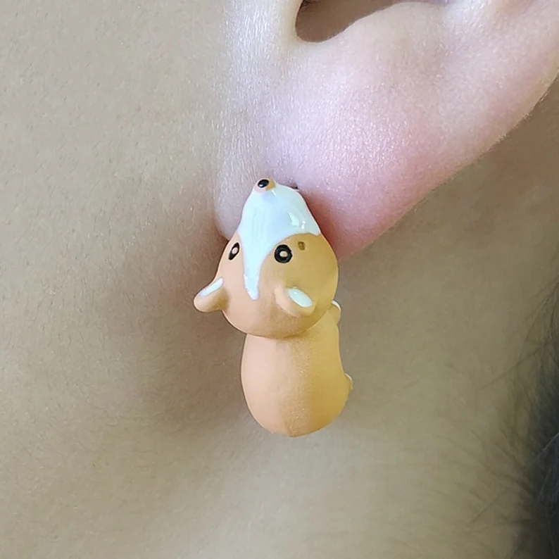 Oorbellen met dierenmotief