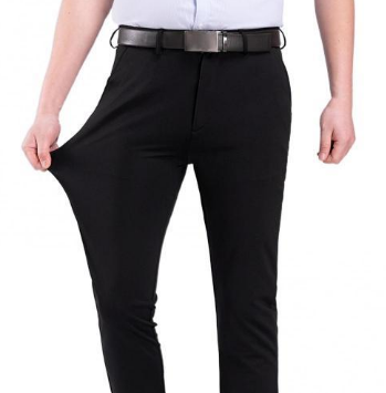 Elastische vrijetijdsbroek voor heren