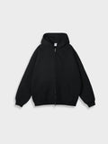 Oversized vest met rits