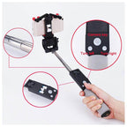 Bluetooth selfie stick met 360° rotatie