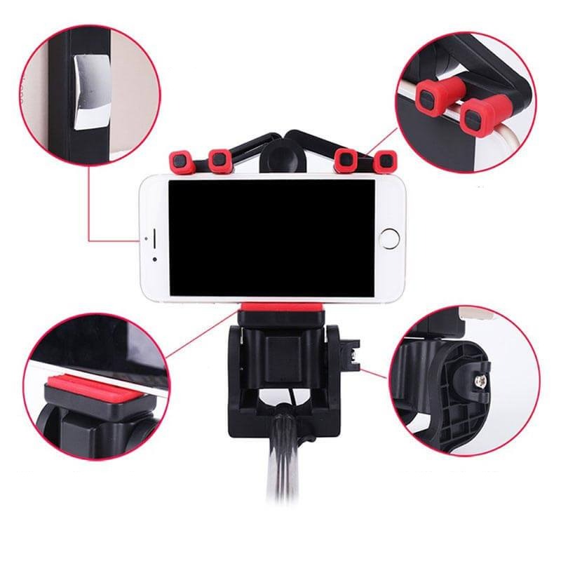 Bluetooth selfie stick met 360° rotatie